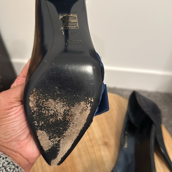 Authentic Gucci blue pumps size 7 very unique. - Picture 5 of 8